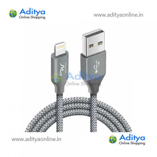  Wayona Nylon Braided WN3LG1 USB Lightning Syncing and Charging Cable sync and Charging Cable for iPhone and Ipad 