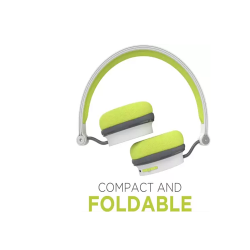 boAt Rockerz 410 Wireless Bluetooth On Ear Headphone with Mic (Green, Grey, On the Ear)