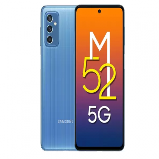 SAMSUNG Galaxy M52 5G (Icy Blue, 128 GB)  (6 GB RAM)
